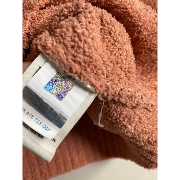 UGG Womens Cozy Teddy Sweater Size XL Cozy Warm Orange Fall Winter Pumpkin - Picture 7 of 13